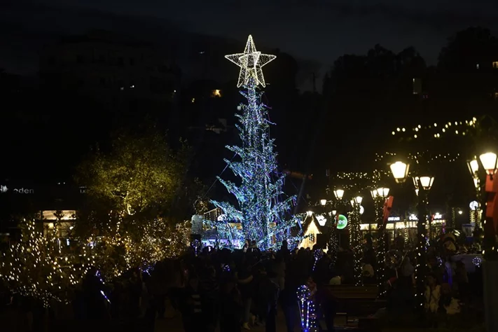 Bnachii Lake Christmas Tree Lighting 